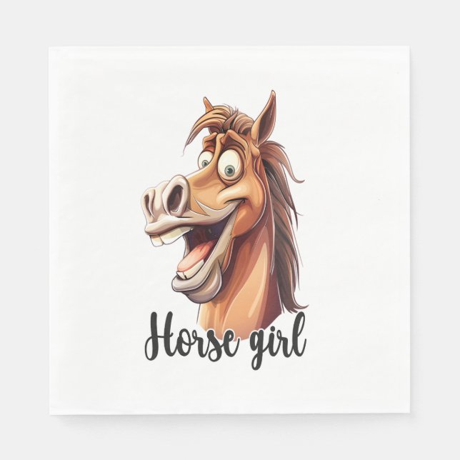 Det är Cowboy Way Retro Pappersservett (Framsidan)