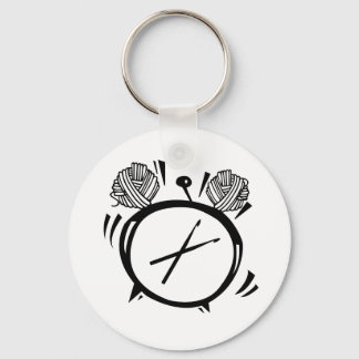Det är Crochet O'Clock Basic Button Keychain Nyckelring