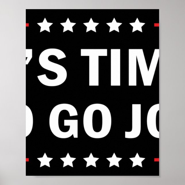Det är dags att åka Joe Poster (Framsidan)