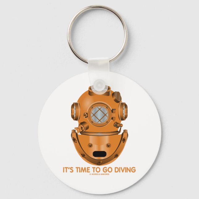 Det är dags att dö (Deep Sea Diving Helmet) Nyckelring (Framsida)