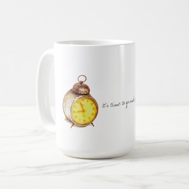 Det är dags att erövra världen Mugg Kopp (Framsida vänster)