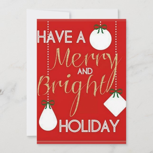 **DET ÄR DAGS ATT FIRA HELGDAGAR** INBJUDNINGAR (Framsida)