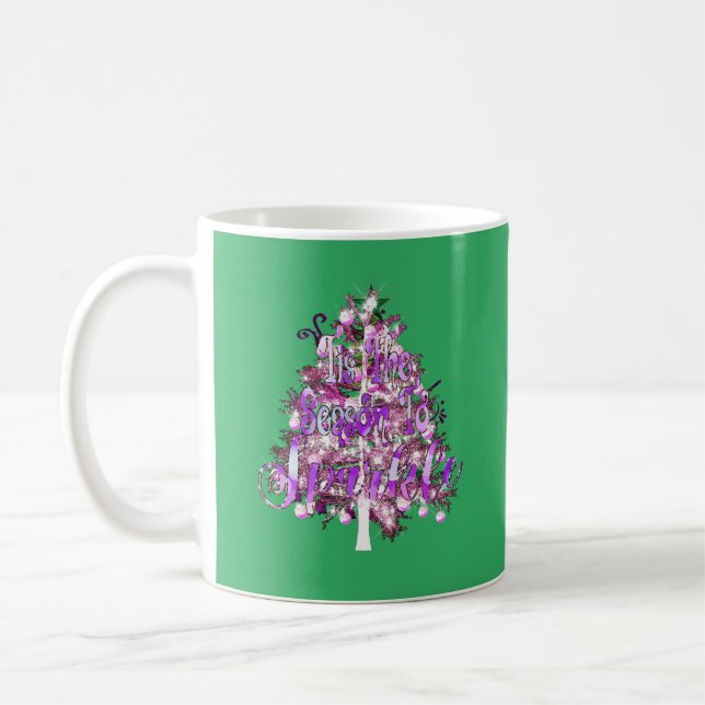 Det Är Dags Att Glänsa Kaffemugg (Vänster)