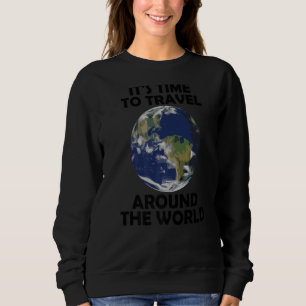 Det är dags att resa värld runt 8 t shirt