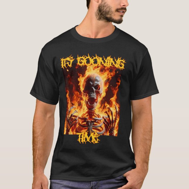 Det är dags att ringa på hårdskal t shirt (Framsida)