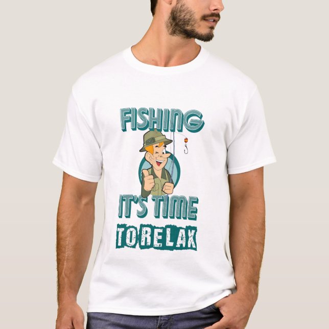 Det är dags att slappna av t shirt (Framsida)