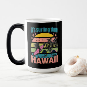 Det är dags att surfa - Hawaii Magisk Mugg