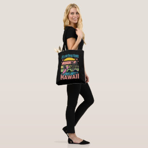 Det är dags att surfa - Hawaii Tygkasse