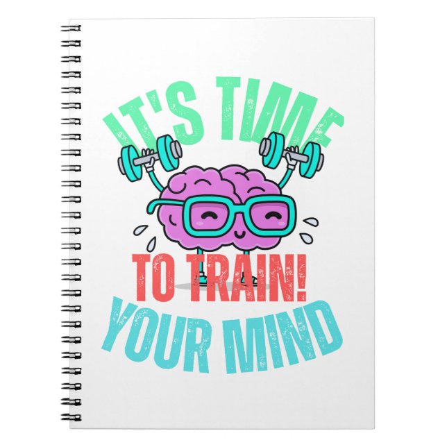 Det är dags att Tåg era tankar Anteckningsbok (Framsidan)