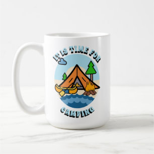 Det är dags för Camping Personlig Kaffemugg