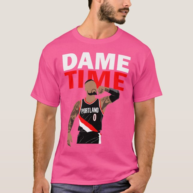 Det är dags för Damian Lillard. T Shirt (Framsida)