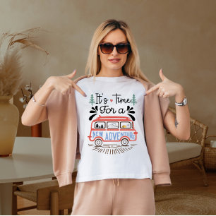 Det är dags för ett nytt äventyr t shirt