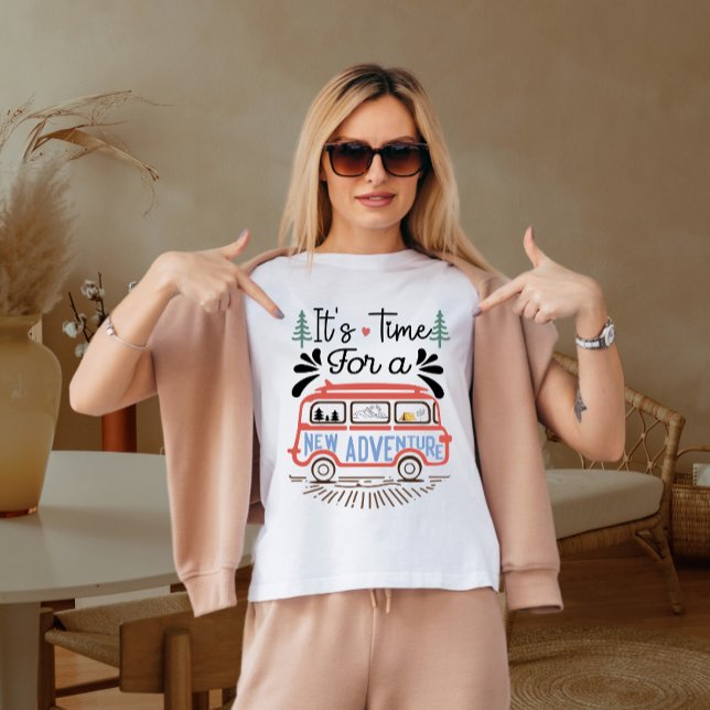 Det är dags för ett nytt äventyr t shirt (Skapare uppladdad)