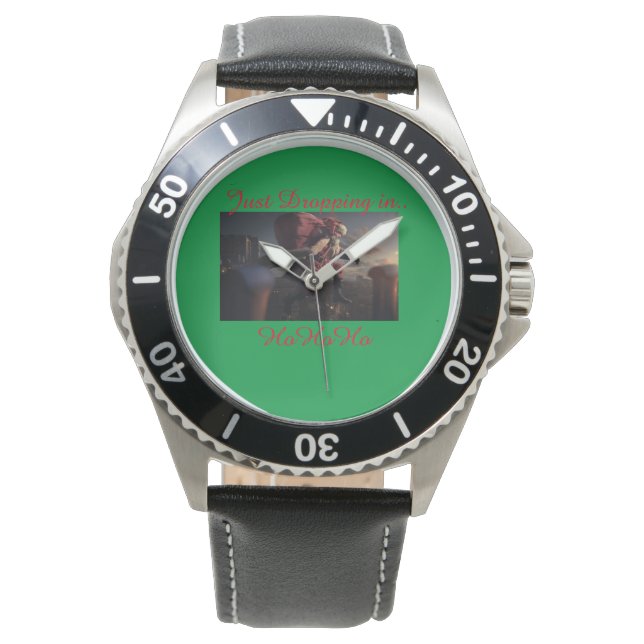 Det är dags för julövervakning armbandsur (Framsida)