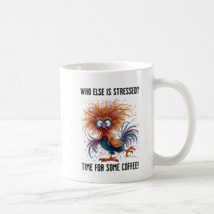 Det är dags för kaffe! Vit kaffe Mugg