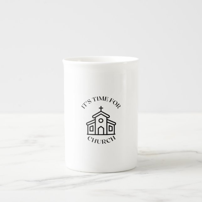 DET ÄR DAGS FÖR KURS BENPORSLIN MUGG (Framsidan)