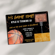Det är dags för match! Baskettemat födelsedagsfes
