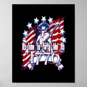 Det är dags för Party att bli 1776. Poster