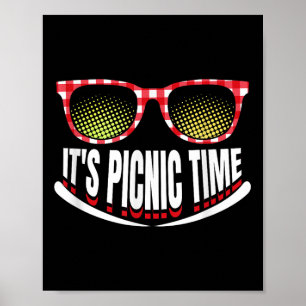 Det är dags för picknick Familjeresa Sommarlov Läg Poster