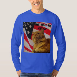 Det är dags för president Flagga T-shirt