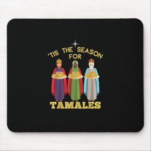 Det Är Dags För Tamales Rolig Mexikansk Jul Musmatta