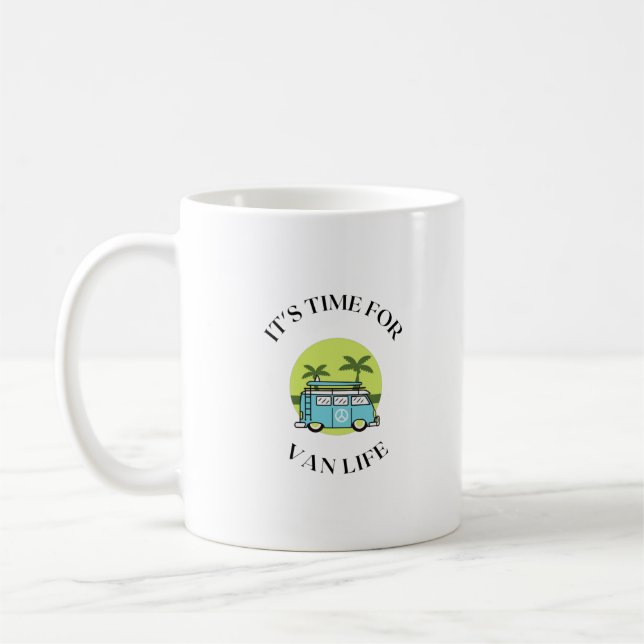 DET ÄR DAGS FÖR VANLIFE KAFFEMUGG (Vänster)