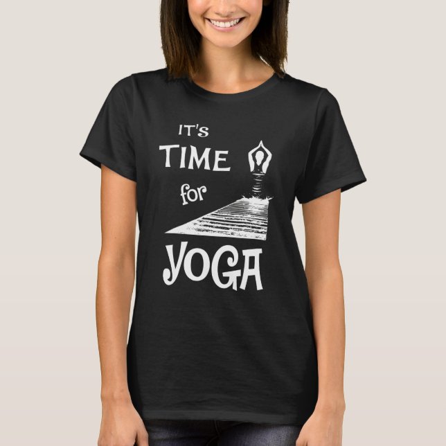 Det är dags för yoga 2 t shirt (Framsida)