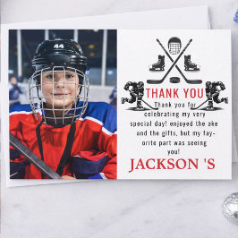 Det är dags-jockey, första födelsedagen tack kort