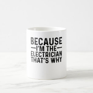 Det är därför jag är elläkaren. kaffemugg