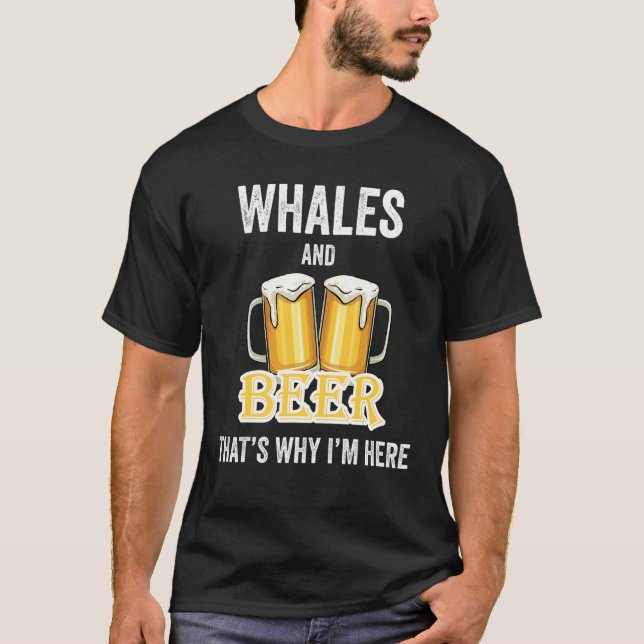Det är därför jag är här t shirt (Framsida)