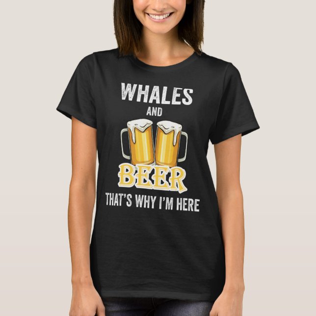 Det är därför jag är här t shirt (Framsida)