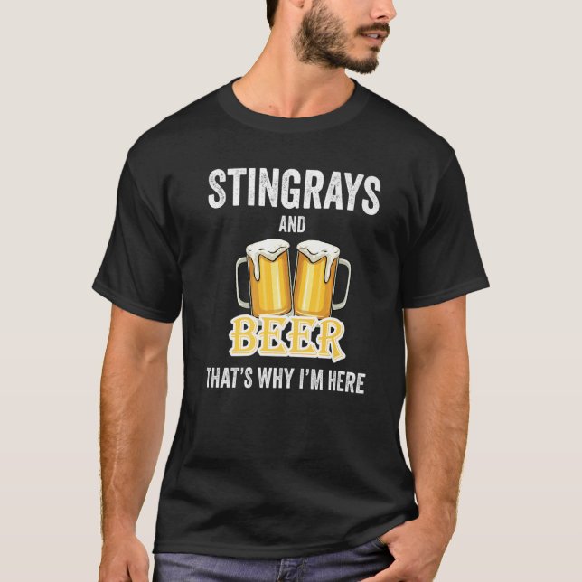 Det är därför jag är här. t shirt (Framsida)