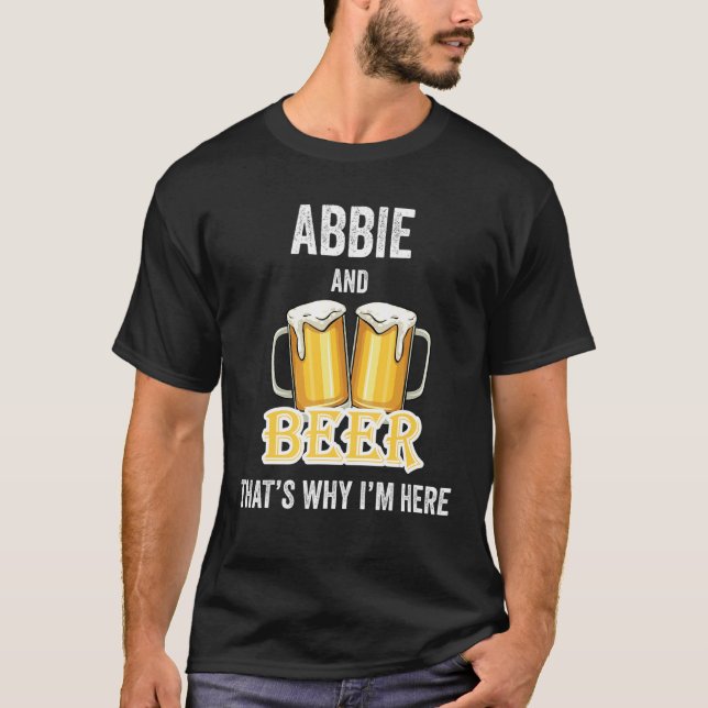 Det är därför jag är här t shirt (Framsida)