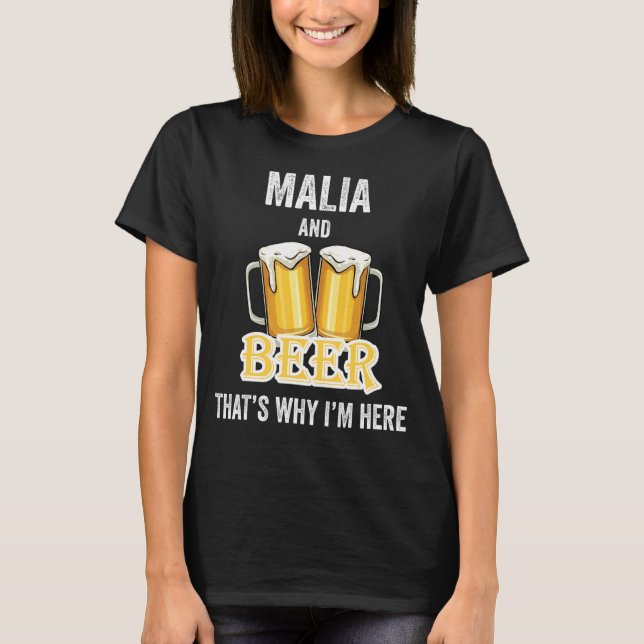 Det är därför jag är här t shirt (Framsida)