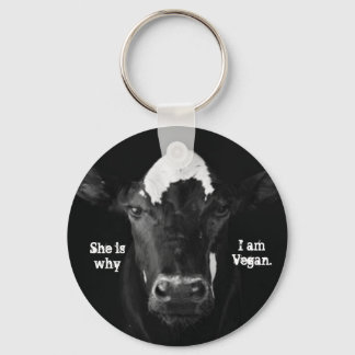 Det är därför jag är Vegan Nyckelring