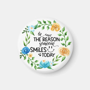 Det är därför någon leker idag/Blommigt. Magnet