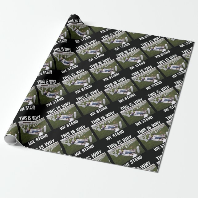 DET ÄR DÄRFÖR VI STÅR PRESENTPAPPER (Utrullad)
