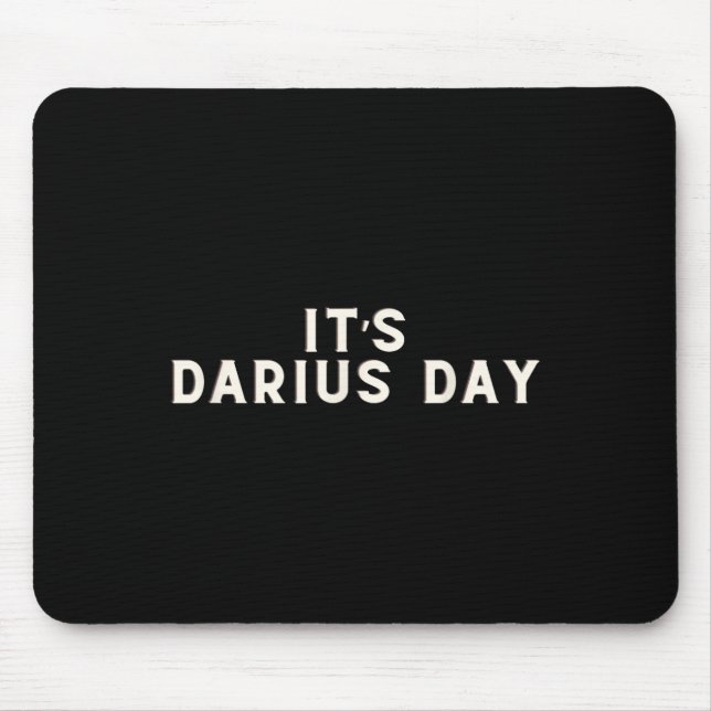 Det är Darius Day Funny Meme 1 Musmatta (Framsidan)