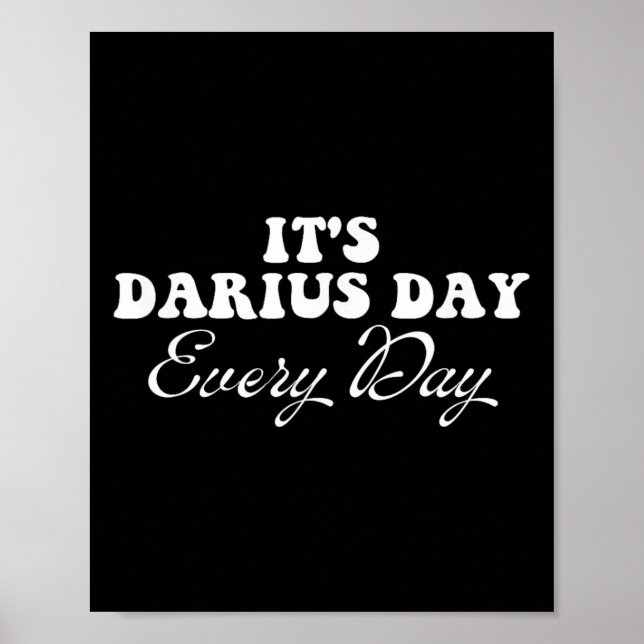 Det är Darius Day Funny Meme - Celebrate Kärlek4 Poster (Framsidan)