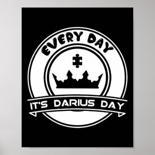 Det är Dariusdagen, roligt PM - Firar Kärlek Poster