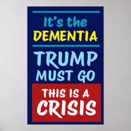 DET ÄR DEMENS | AV | Protest Poster