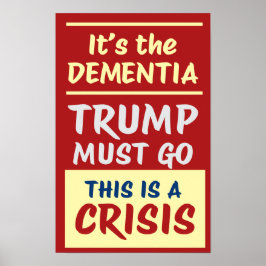 DET ÄR DEMENS | RY | Protest Poster