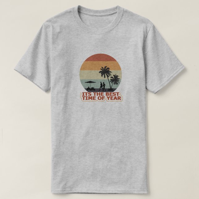 Det är den bästa tiden på året t shirt (Design framsida)