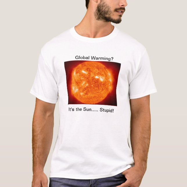 Det är den dumma solen! tee (Framsida)