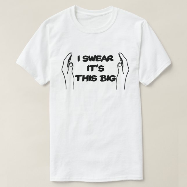 Det är den här stora storlekssorteringsmanskapet t shirt (Design framsida)