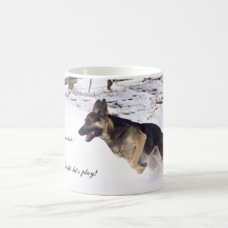 Det är den kalla yttersidan kaffemugg