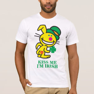 Det är den lyckliga kaninen - kyssa mig t-shirt
