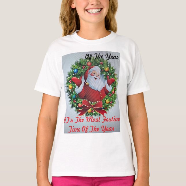 Det är den mest glada tiden på året t shirt (Framsida)