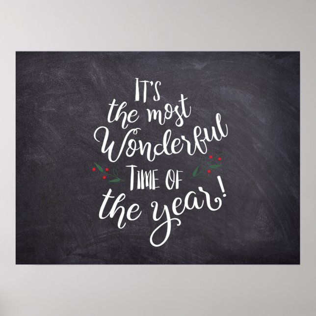 Det är den mest underbara julhelgen poster (Framsidan)