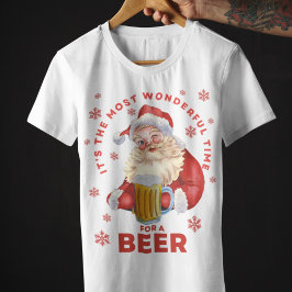 Det är den mest underbara tiden för en Beer Julaft T Shirt